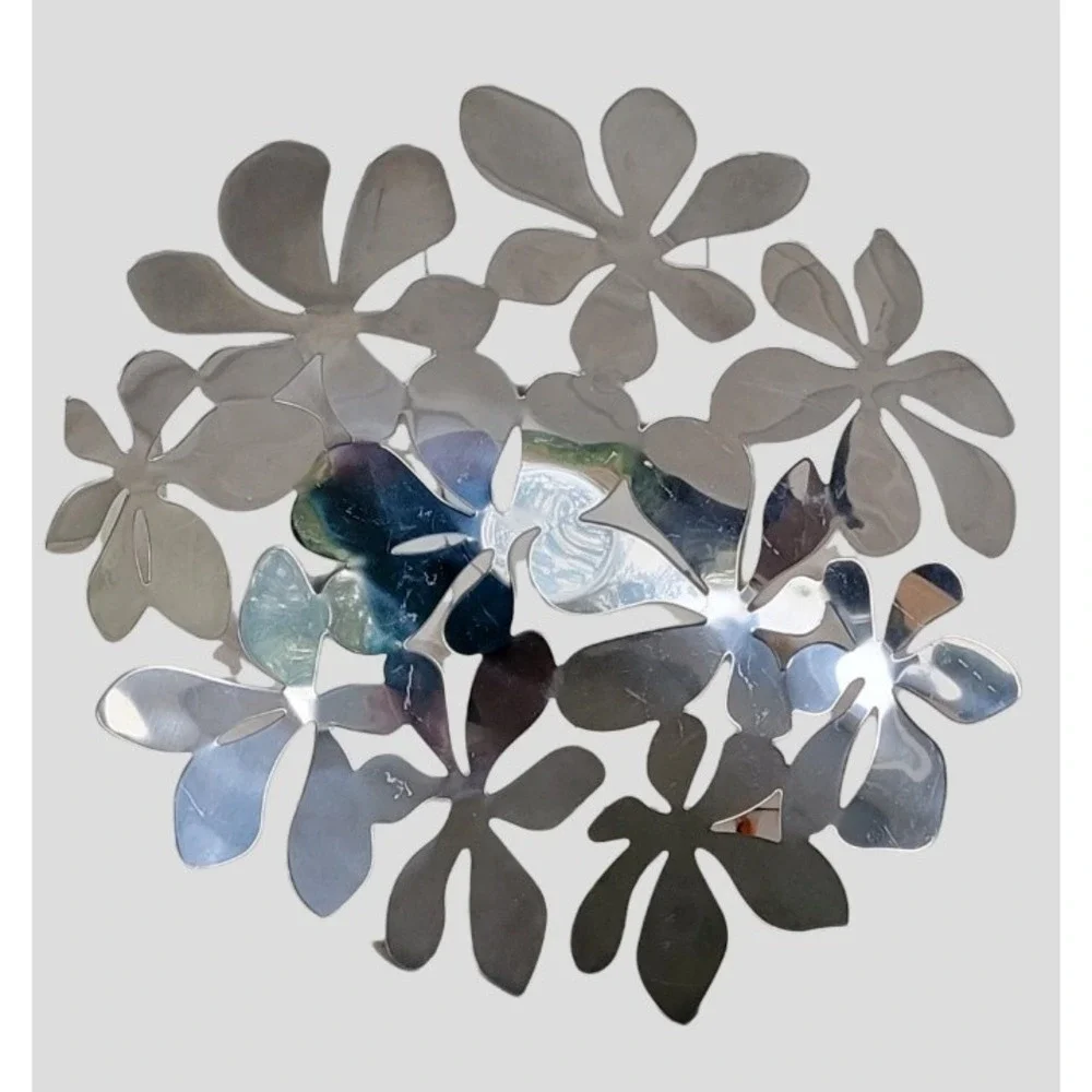 IKEA 'Flower Power' Stainless Fruit Bowl by Monica Mulder